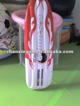 Transparent pvc inflatable surf board