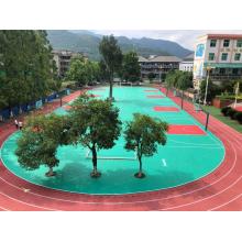 Anti-Slip PP Interlocking Flooring Basketball Court MAT