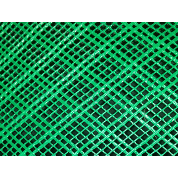 Rede plana de plástico para janela de tela