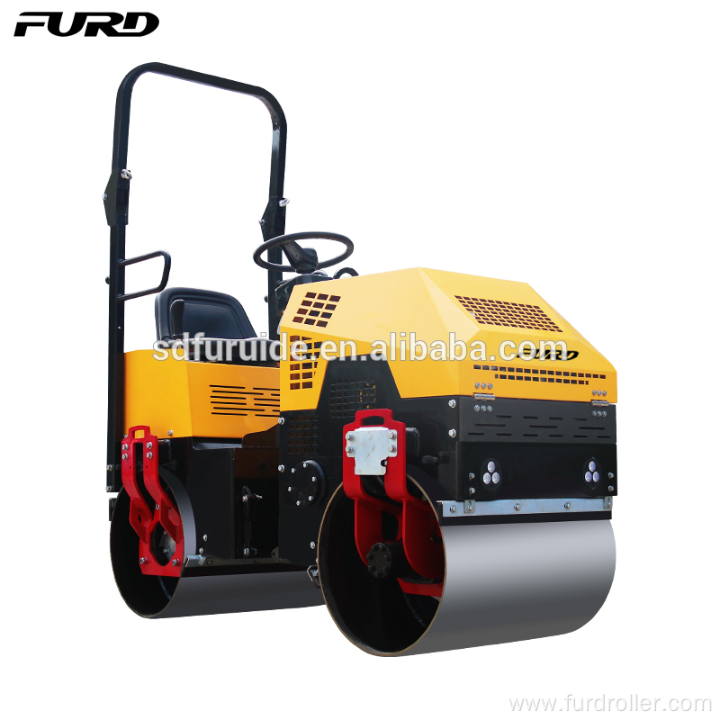 Hot sale 1 ton vibratory road roller for asphalt compaction Hot sale 1 ton vibratory road roller for asphalt compaction