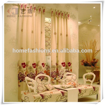 Yilian Luxury Curtain Fabric for Curtain Ready Made Austrian Curtains