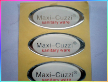 Customized various logo printed resin sticker