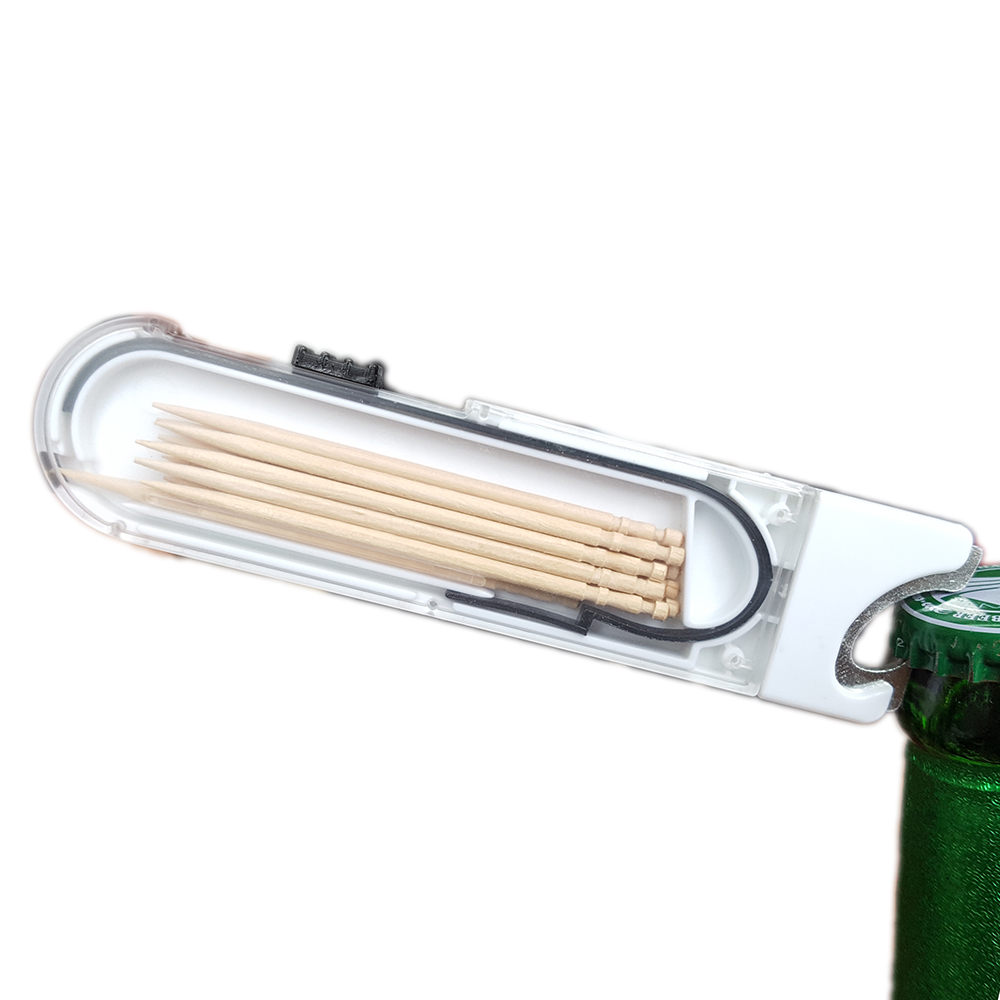 Verschenken Geschenke Bier Flaschenöffner Zahnstocher Dispenser