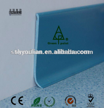 plastic flexible wall skirting base board