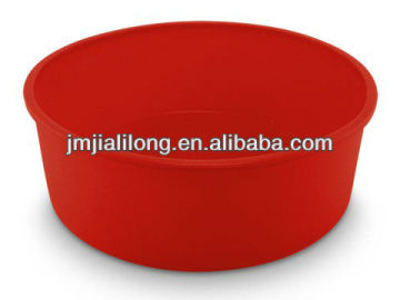 silicone bakeware round cake mold