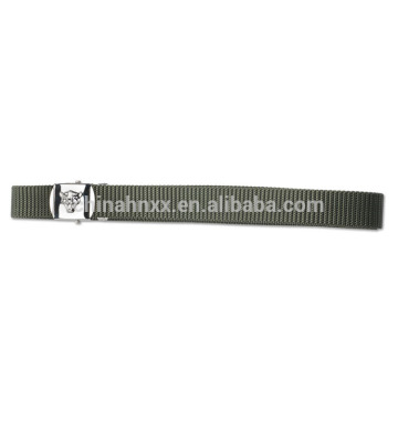 Military metal buckle tactical nylon belt