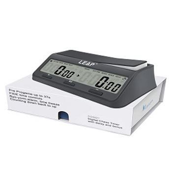 Professional Leap PQ9921 Multi-Function Digital Chess Clock with 36 Modes and Custom Parameters Storage