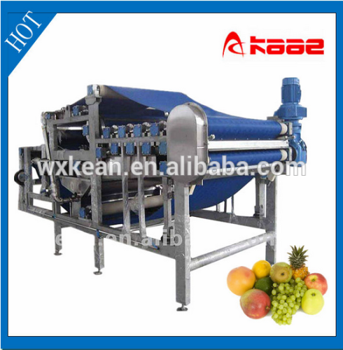 Full automatic industrial fruit juice belt press production machine