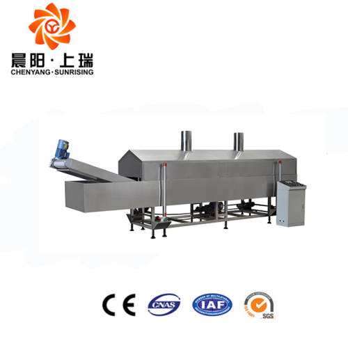 Ce certificated automatic fried flour snack food machine