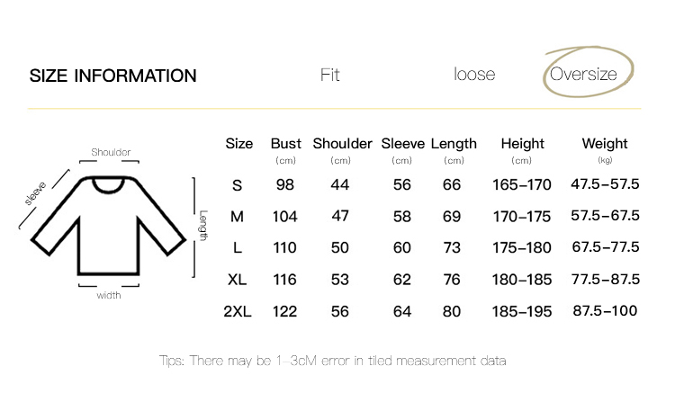 Size Information 05c