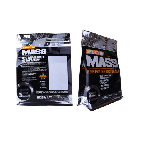 2kg grosir tas bubuk protein khusus dengan ritsleting