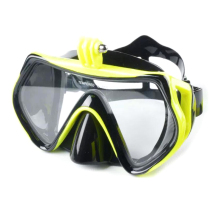High Definition Tempered Glass Antifog Diving Mask with Adult Underwater Film Options