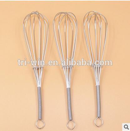 2016 cheap simple Eco-Friendly stainless steel manual egg beater