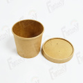 Disposable Kraft Paper Bowl Salad Paper Bowl