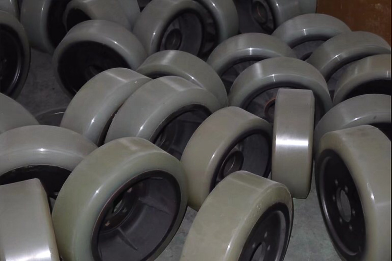 Custom Durable Pu Polyurethane Urethane Forklift Tires