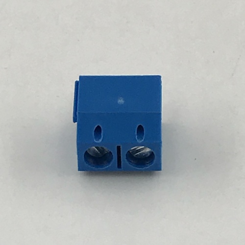 Euro style PCB blue small screw terminal block