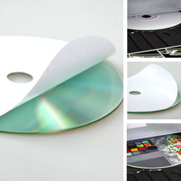 CD sticker size  128G Self-adhesive matte-coated paper of CD COVER