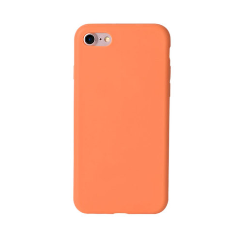 Coque iphone 8 plus d&#39;ouverture personnalisée personnalisée Orange