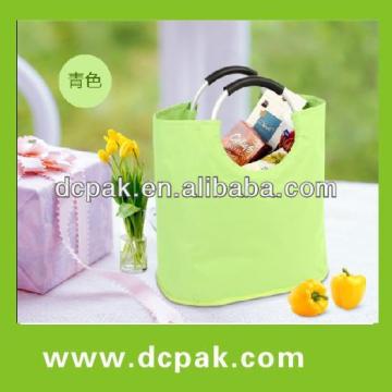 Shopping bag with Aluminum handles