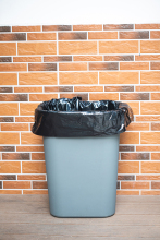 Plastic Dustbin Bags on Roll