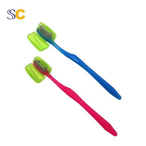 Solid Color Plastic Travel Portable Toothbrush Cover