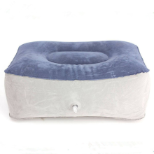 Portable Inflatable Travel Foot Rest Pillow for Plane, Train, and Kids