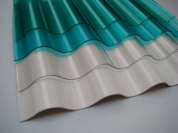 Free sample transparent polycarbonate sheet PC corrugated sheet for sunhouse