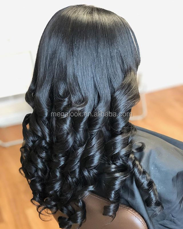 MEGALOOK Raw Indian Remy Hair Wholesale Remy 100 Human Hair Extensions,Raw Indian Temple Hair, 100% Raw Virgin Indian Human