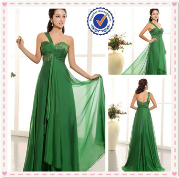 Chiffon One Shoulder Formal Long Evening Dress Formal Dress