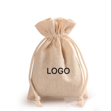 Soft Jute Drawstring Backpack
