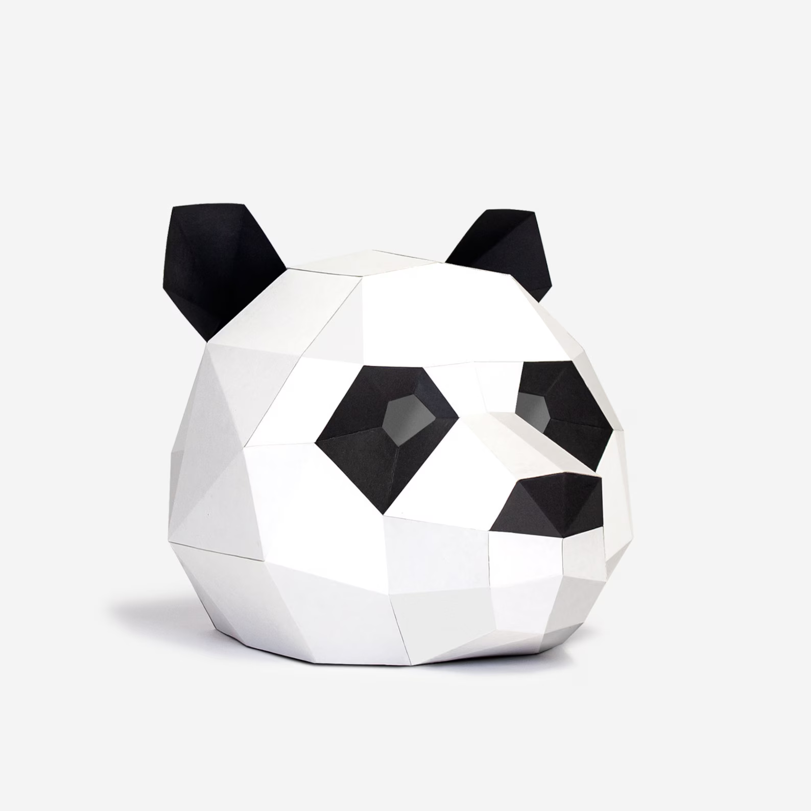 ウサギのマスクのペーパークラフト papercraft bunny mask
