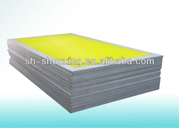 Extruded aluminium screen frames