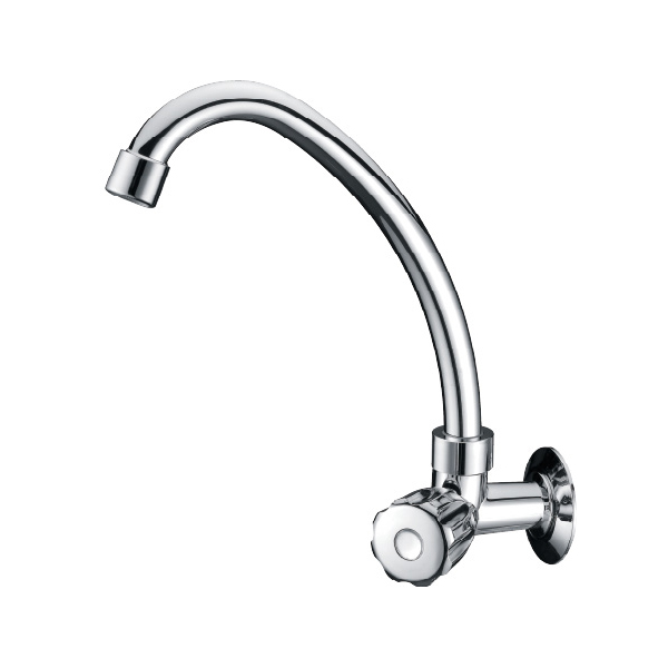 Chrom ścienny Swan Neck Kitchen Faucet