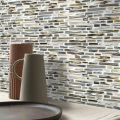 Commercial Decorative Strip Glass Mosaic Art Subway Tiles