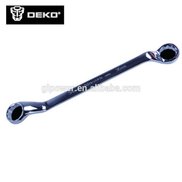 High Quality Double Offset Ring Spanner,Offset Ring Wrench