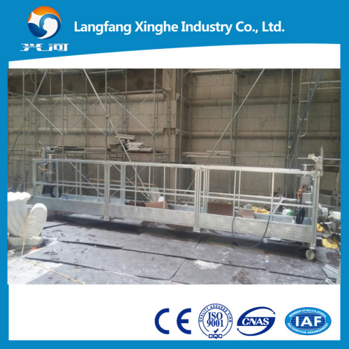 Zlp630 Xinghe glass cleaning cradle , zlp800 construction maintenance gondola , zlp RSP suspended platform
