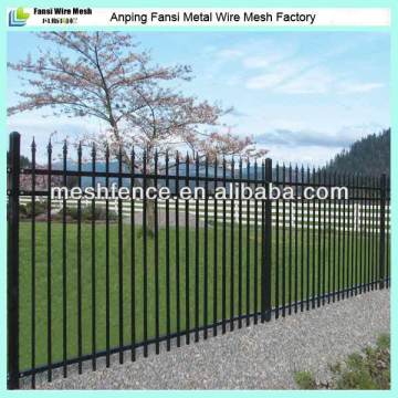 Galvanized& powder coating welded steel fence panels