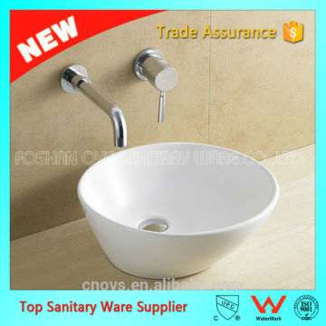 Diaphanous premium quality ceramic excellent cheap wash basin