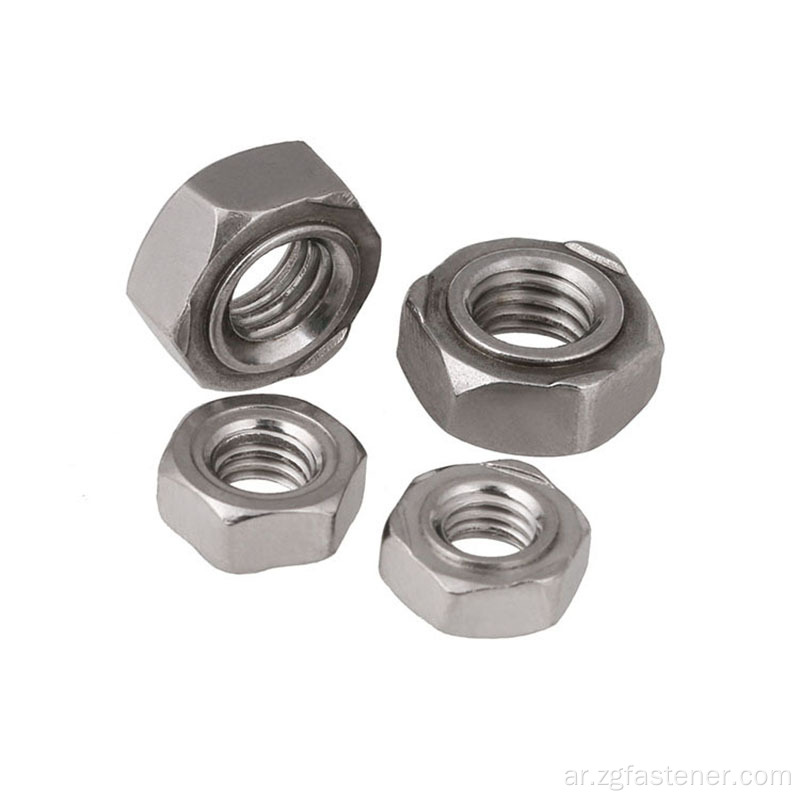 مسدس لحام المكسرات DIN929 HEX WELD NUT