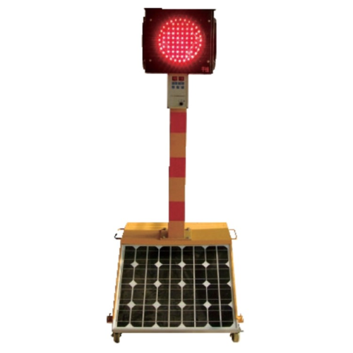 DC 12v 24v Led Lampe solaire de feu de signalisation