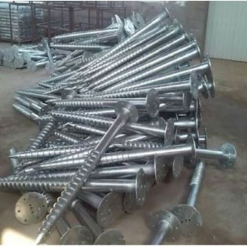 Galvanized Ground Screw Bolt Screw Pile Foundation