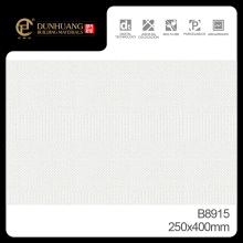 250x400 Glazed White Bathroom Wall Tile