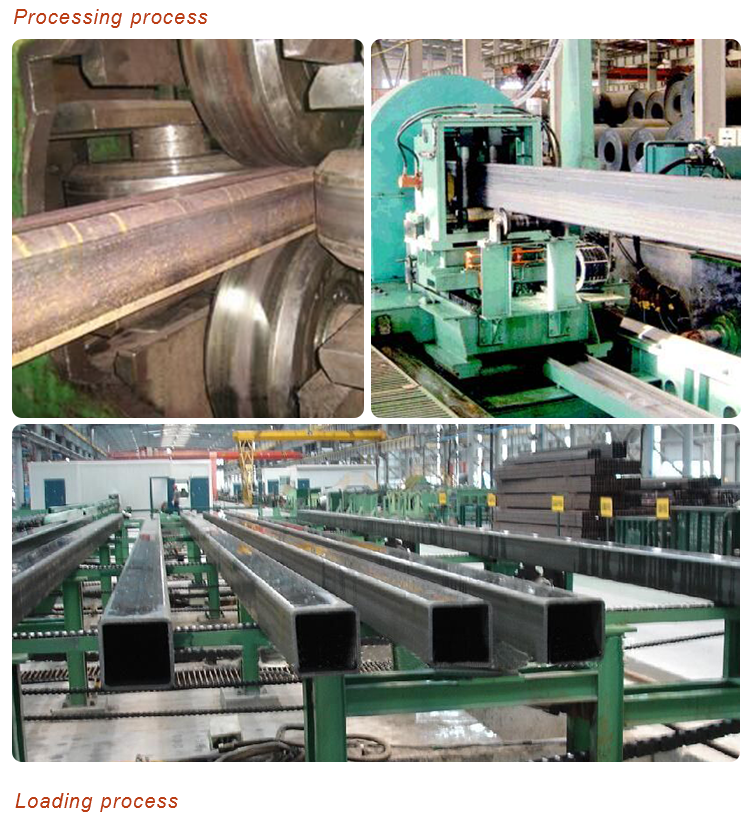 standard hollow section steel square tube suppliers