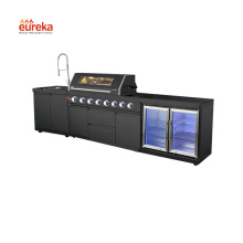 Outdoor Portable Steel Custom Kitchen Cabinets