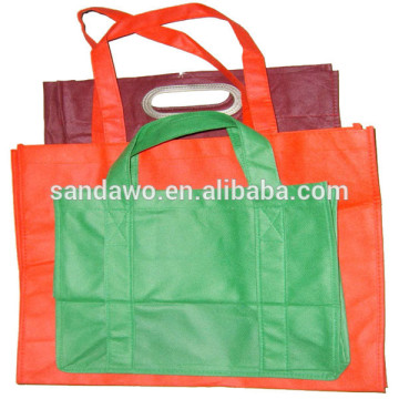 Molded Colorful eco city name canvas tote bag