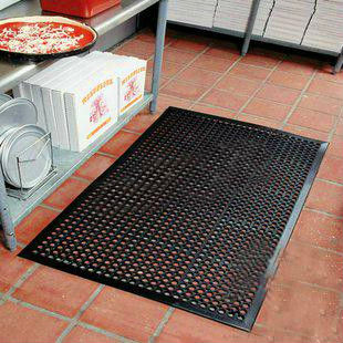 kitchen Drainage Rubber Mat, garden playground grass mat