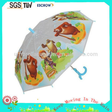 Customized Crazy Selling cute children kitty umbrella