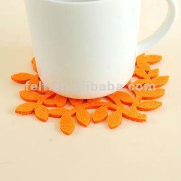 felt coffee cup mat