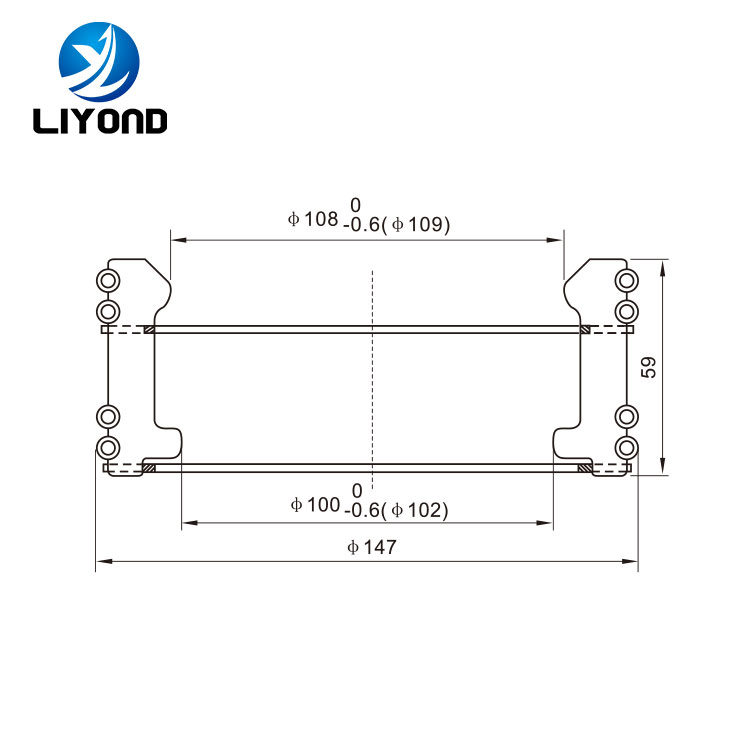 LYA129 Electric moving Plum Tulip Electrical Contact for Vacuum circuit breaker