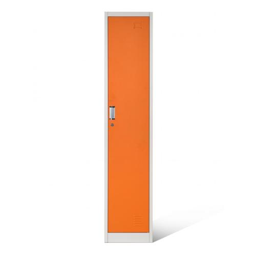 Casier de porte simple en métal utilisé par gymnase personnel coloré